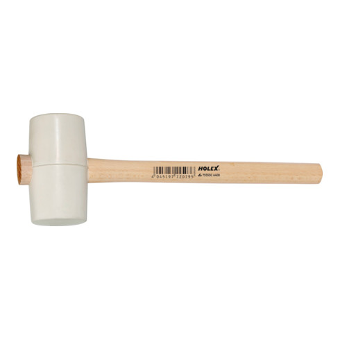 HOLEX Rubber hamer, wit, Type: A900