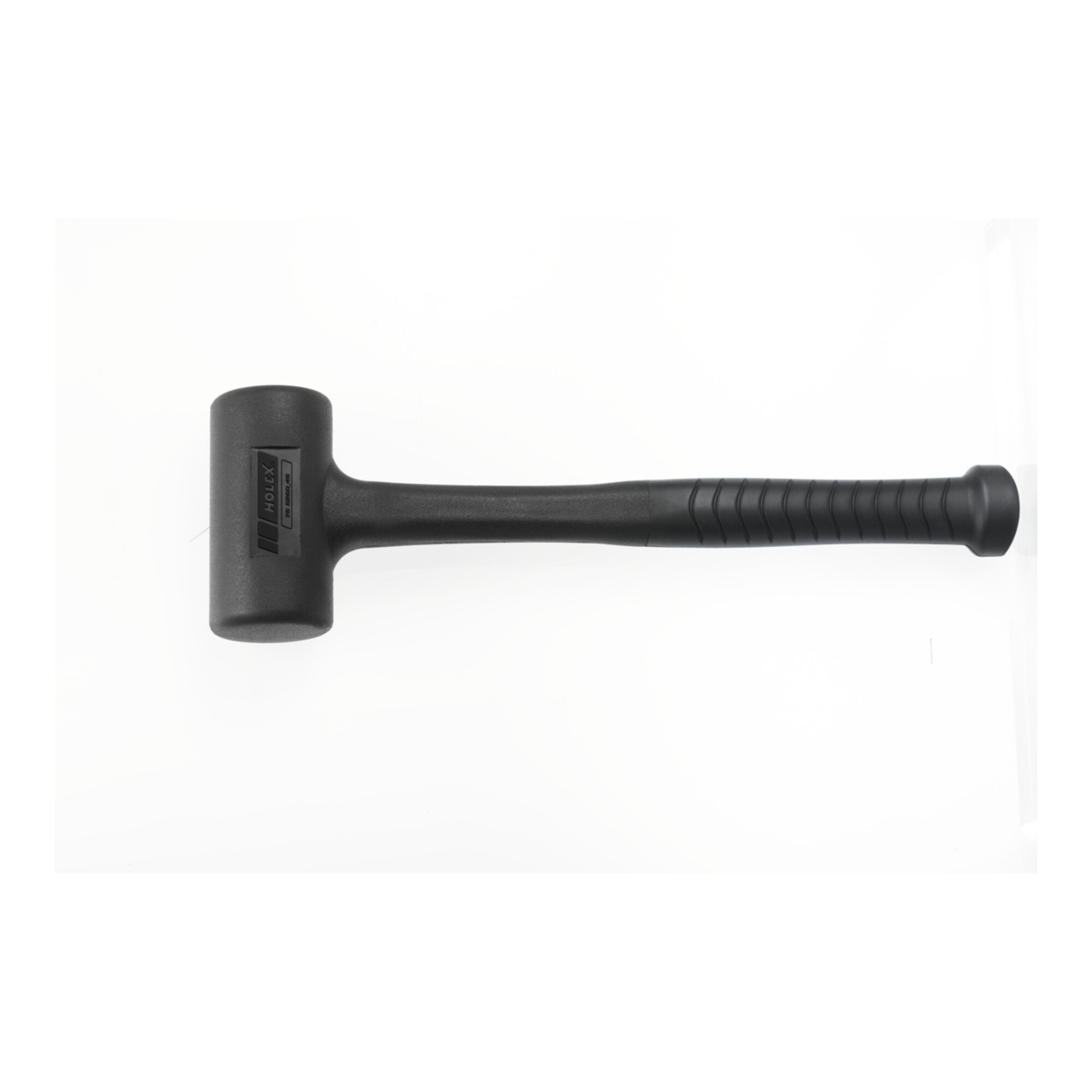 HOLEX Rückschlagfreier Schonhammer, kunststoffummantelt 30 mm