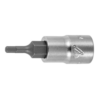 Holex Satz 6-kant Schraubendreher-Einsätze, 1/4 Zoll-Vierkant 6-teilig, Typ: 1/4