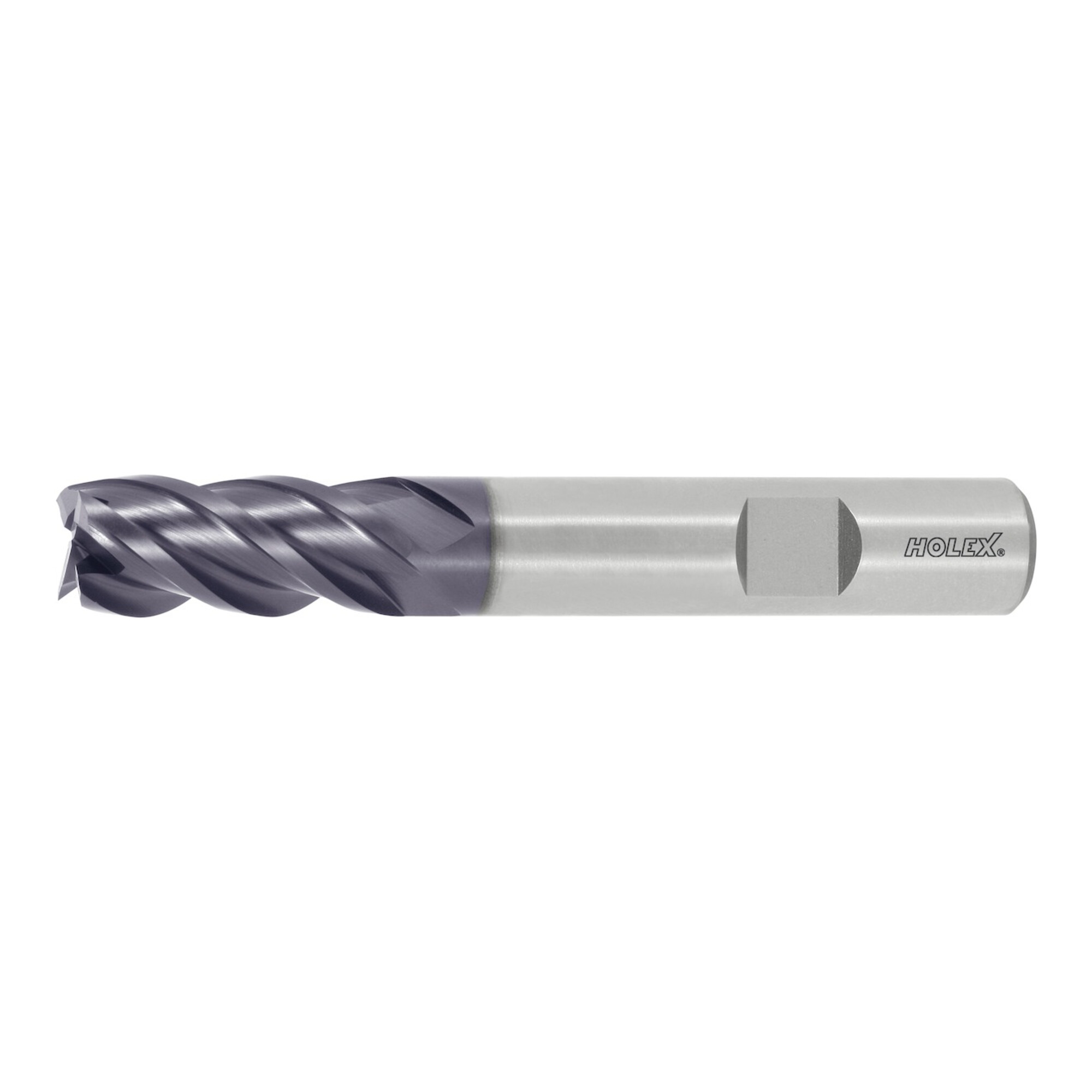 HOLEX Schaftfräser HSS-Co8 Ø 20 mm Zähnezahl Z 4