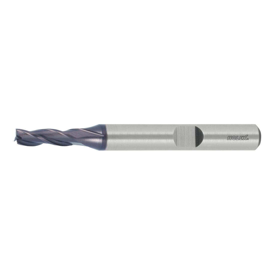 HOLEX Schaftfräser HSS-Co8 Ø 4 mm Zähnezahl Z 3
