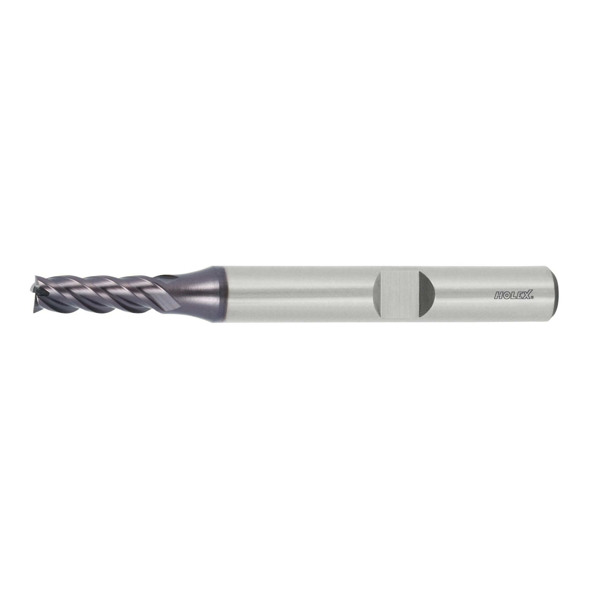 HOLEX Schaftfräser HSS-Co8 Ø 5 mm Zähnezahl Z 4
