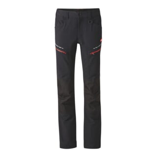 Holex Service Bundhose, schwarz / rot, Konfektionsgröße 28