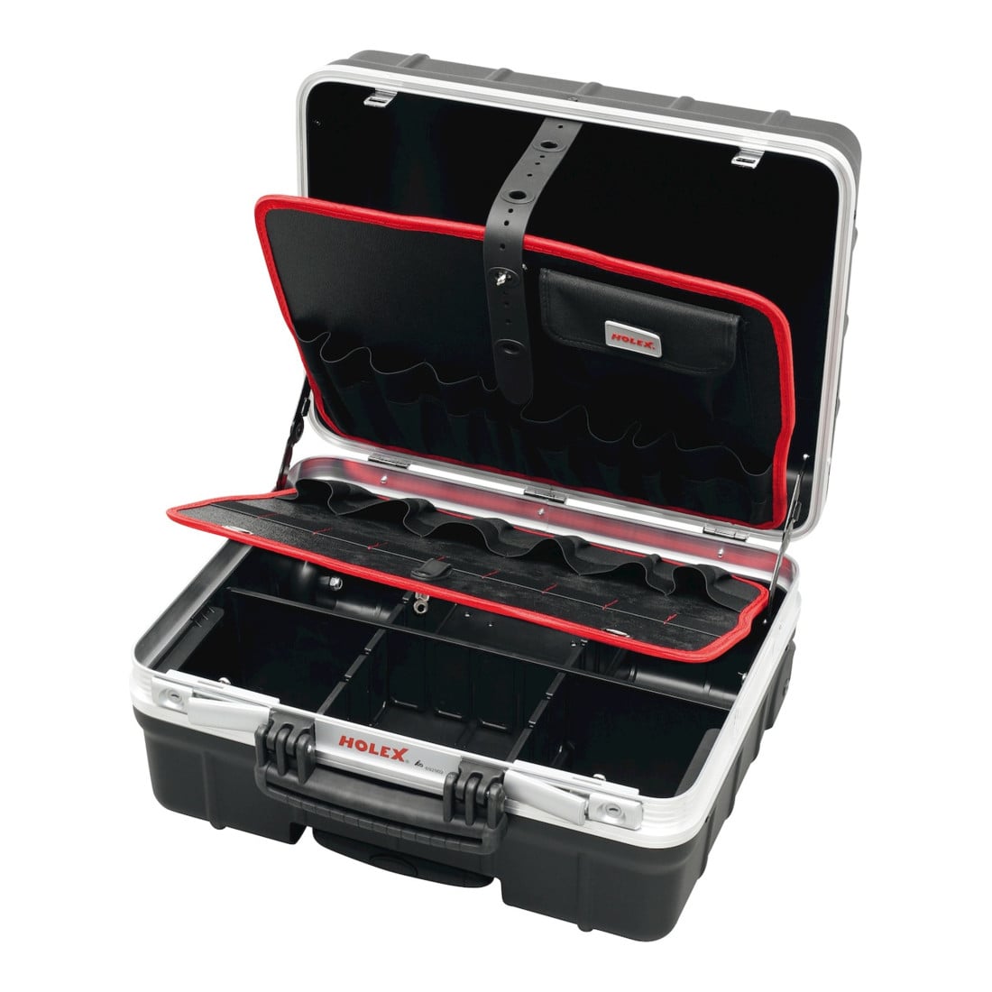 HOLEX Service-Werkzeugkoffer fahrbar
