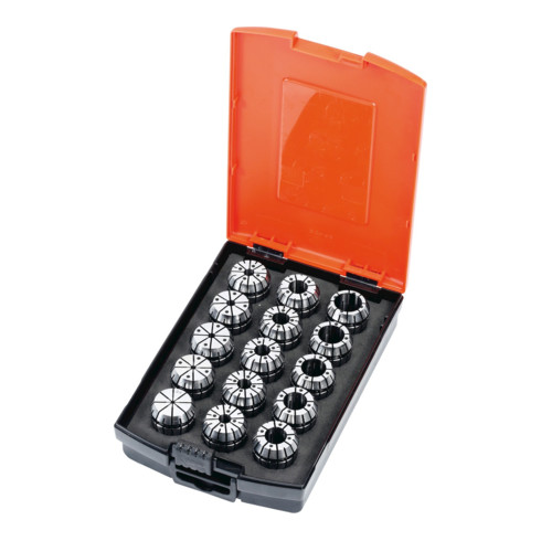 HOLEX Set di 15 pinze ER 2-16mm con guarnizione e ugelli, ER 25