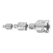 HOLEX Set di 3 riduttori, 3 inserti