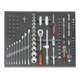 HOLEX Set di chiavi a bussola 1/4 e 1/2", 82pz.-1