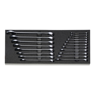 HOLEX Set di chiavi combinate, 19pz.