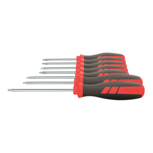 HOLEX Set di Giravite per viti Torx, 7pz.