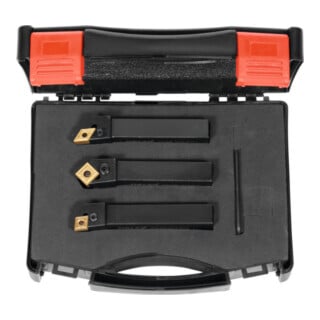 HOLEX Set di portainserti con bloccaggio a leva, destro, Dim. codolo: 16mm