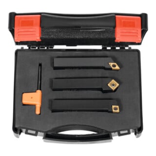 HOLEX Set di portainserti con bloccaggio, sinistra, Dim. codolo: 16mm