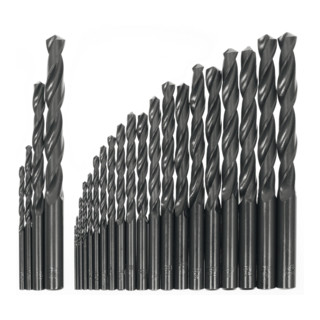 HOLEX Set di punte elicoidali di ricambio in HSS n. art. 114000, non rivestite, Modello: 1-10,5