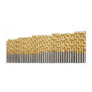 HOLEX Set di punte elicoidali di ricambio in HSS n. art. 114360, TiN, Modello: 6-10