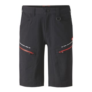 HOLEX Shorts, nero/rosso, tg.46