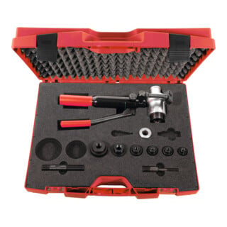 HOLEX Spalt-Blechlocher-Sortiment mit Handhydraulik