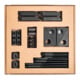 HOLEX Spangereedschapsset, Nominale T-groefmaat / schroefdraad: 14/M12 mm-1