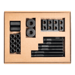 HOLEX Spanschroevenset, Nominale T-groefmaat / schroefdraad: 22/M20 mm