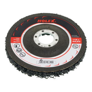 HOLEX Spazzola per pulitura grezza (SiC), Disco Ø115mm