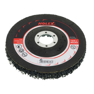 HOLEX Spazzola per pulitura grezza (SiC), Disco Ø115mm