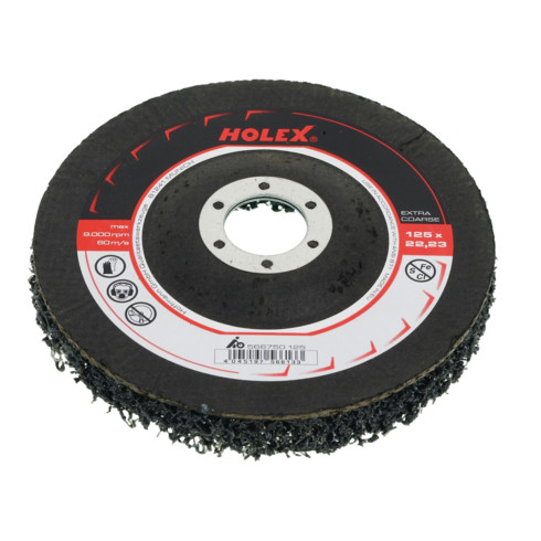 HOLEX Spazzola per pulitura grezza (SiC), Disco Ø115mm