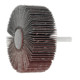 HOLEX Spazzole lamellari in tela abrasiva con gambo (A), grana 120, Testa Ø80 x l=30mm-1