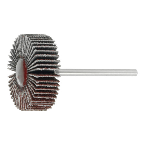 HOLEX Spazzole lamellari in tela abrasiva con gambo (A), grana 150, Testa Ø3/30 x l=10mm