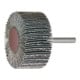 HOLEX Spazzole lamellari in tela abrasiva con gambo (SiC), grana 150, Testa Ø60 x l=30mm