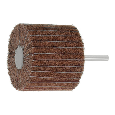 HOLEX Spazzole lamellari in tela abrasiva con gambo tessuto/tela, fine, Testa Ø60 x l=30mm