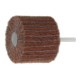 HOLEX Spazzole lamellari in tela abrasiva con gambo tessuto/tela, medio, Testa Ø80 x l=50mm