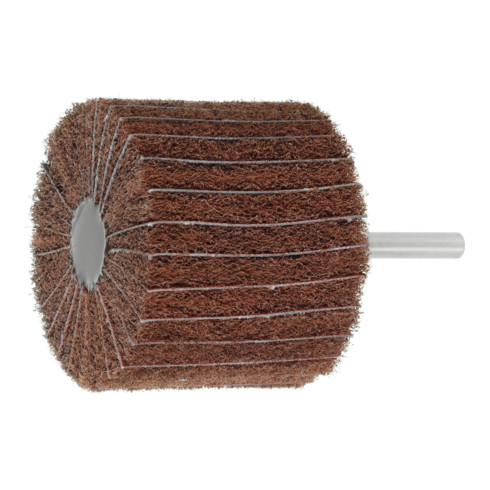 HOLEX Spazzole lamellari in tela abrasiva con gambo tessuto/tela, medio, Testa Ø80 x l=50mm