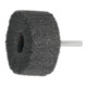 HOLEX Spazzole lamellari in tessuto abrasivo con gambo Tessuto (SiC), medio, Testa Ø60 x l=30mm