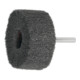 HOLEX Spazzole lamellari in tessuto abrasivo con gambo Tessuto (SiC), medio, Testa Ø40 x l=20mm