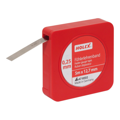HOLEX Spessimetro 12,7mmx5m, Acciaio C, Spessore: 0,6mm