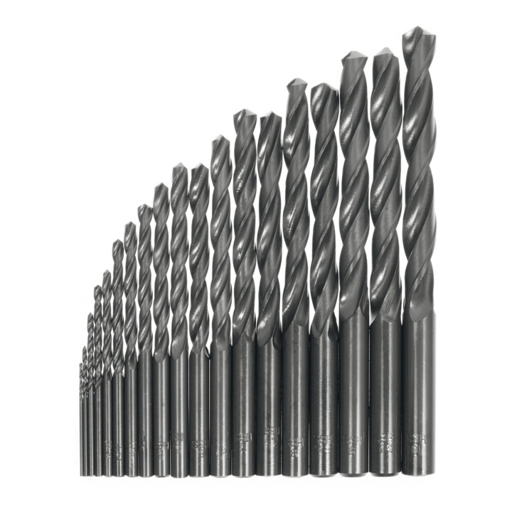 HOLEX Spiraalboren HSS nr. 114000 als aanvulset, ongecoat, Type: 1-10