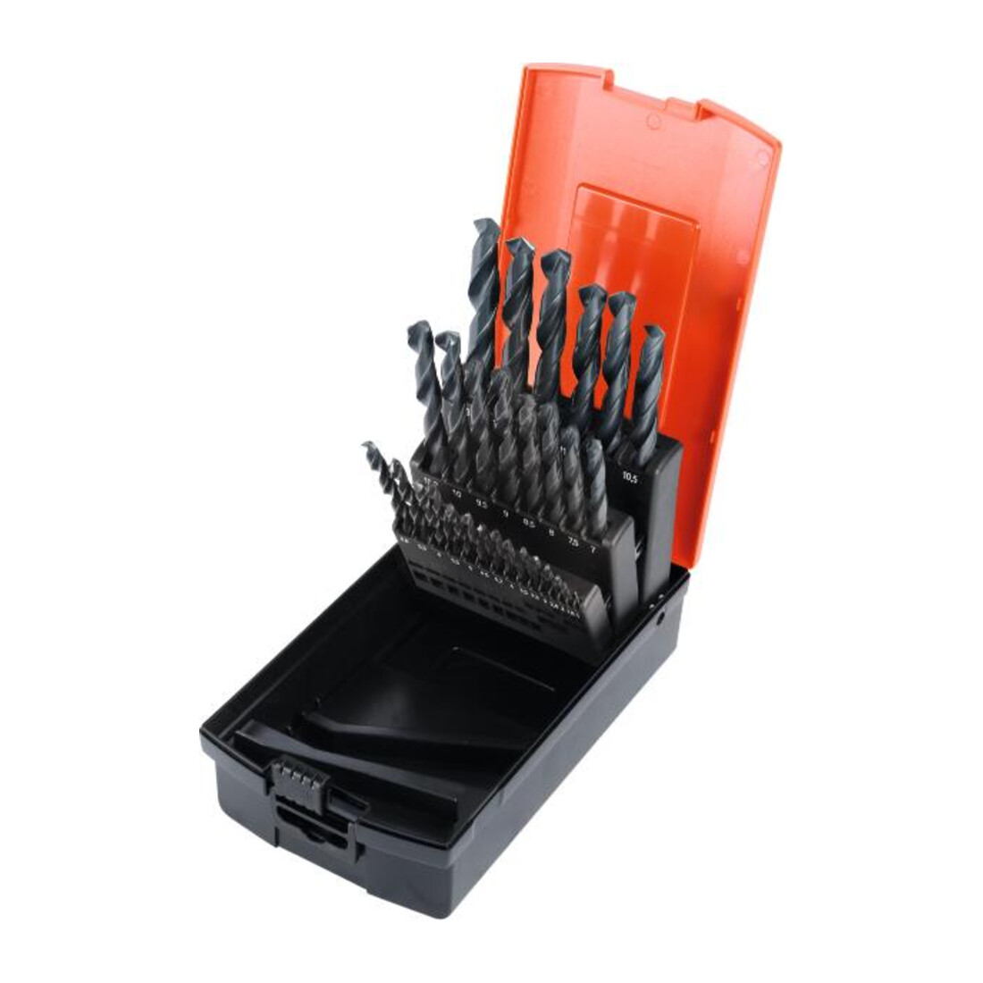 HOLEX Spiraalborenset HSS nr. 114000 met cassette, ongecoat, Type: 1-13KB