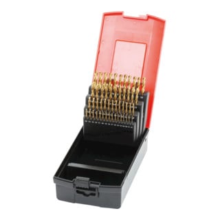 HOLEX Spiralbohrer-Satz HSS Nr. 114360 mit Kassette 1-6