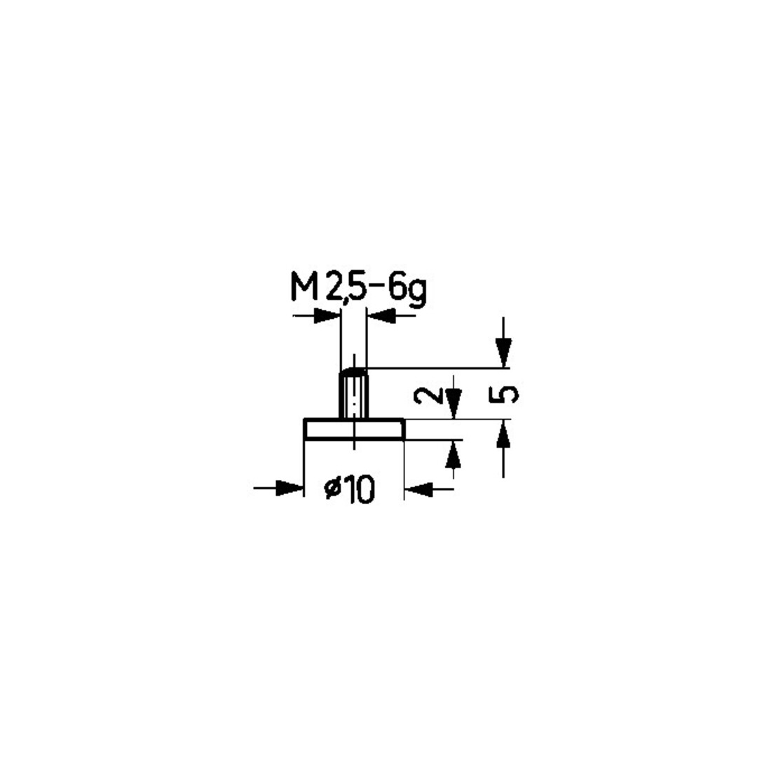 HOLEX Stalen taster, Type: 11