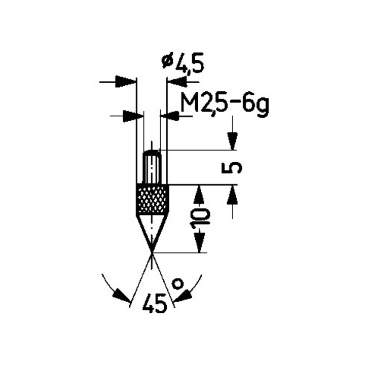 HOLEX Stalen taster, Type: 13