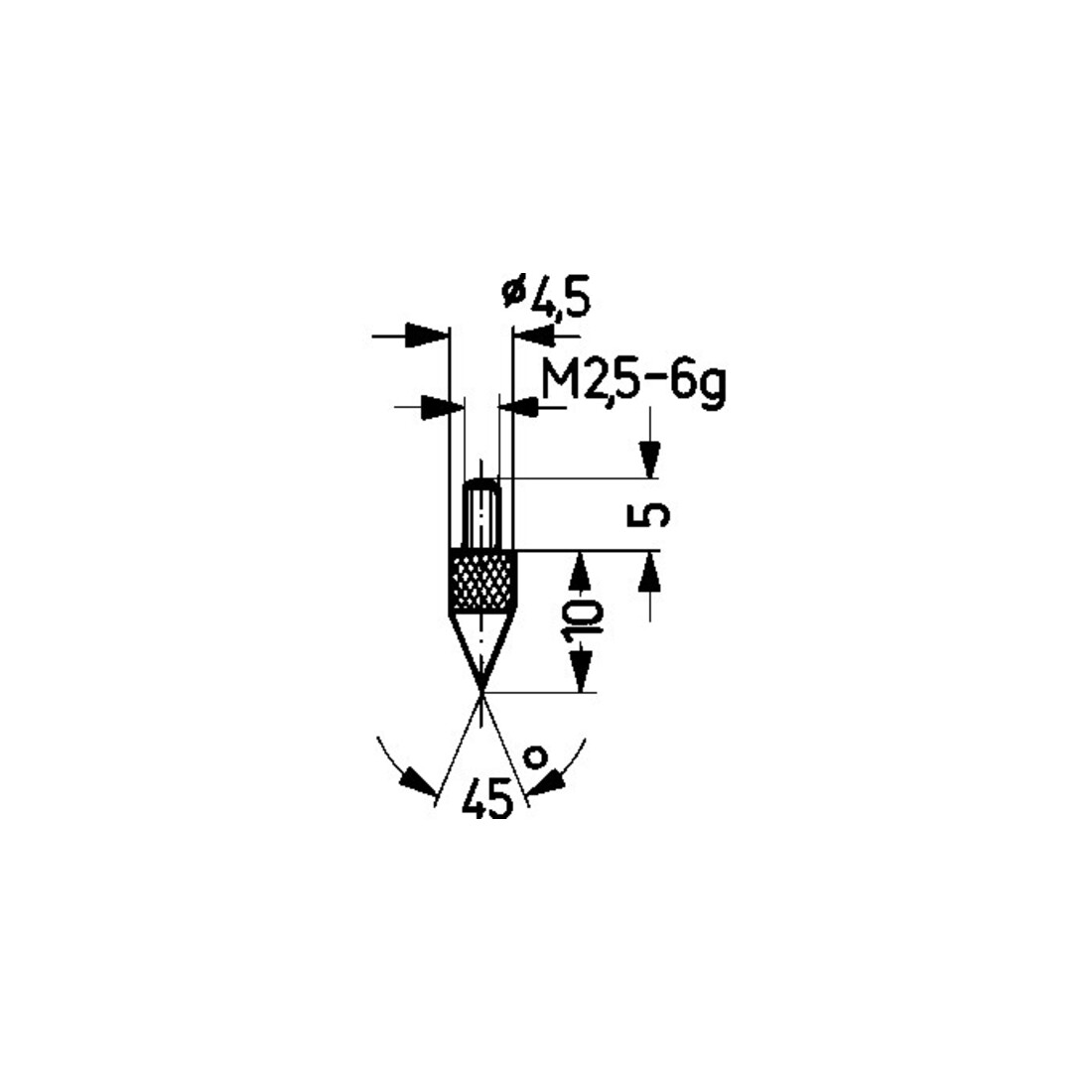 HOLEX Stalen taster, Type: 13