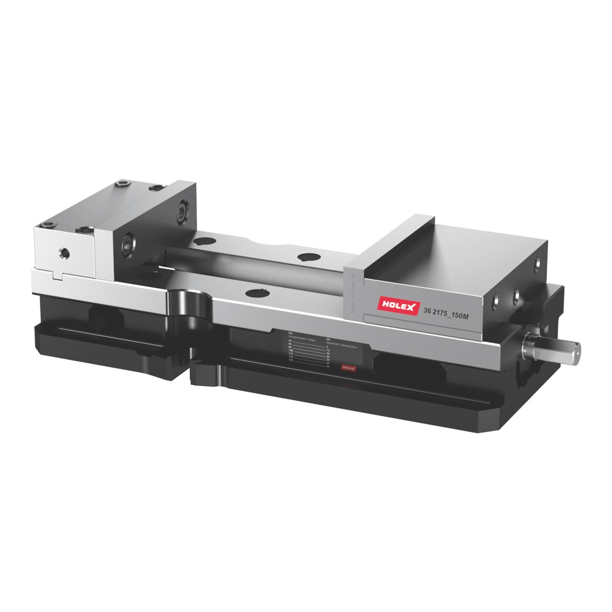 Holex Stationärer Maschinenschraubstock, Typ: 150M