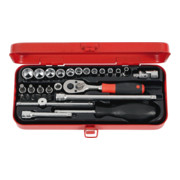 HOLEX Steckschlüssel-Sortiment 1/4"-Vierkant 29-teilig-1