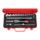 HOLEX Steckschlüssel-Sortiment 3/8"-Vierkant 19-teilig 6-1