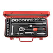 HOLEX Steckschlüssel-Sortiment, 3/8 Zoll, Vierkant, 26-teilig-1