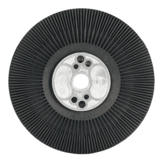 HOLEX steunschijf met klemmoer M14 hard/geribd