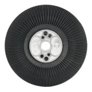 HOLEX Stützteller mit Spannmutter M14 hart/gerippt