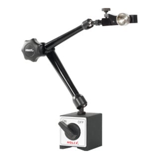 HOLEX Supporto per comparatore magnetico, microregolazione asta, Modello: 240