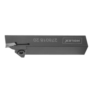 HOLEX Supporto per tornitura, sinistro, Dim. codolo: 20mm