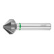 HOLEX Svasatore conico di precisione HOLEX Pro Steel con passo irregolare 90°, TiAlN, Esterno Ø16,5mm-1