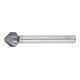 HOLEX Svasatore conico di precisione HOLEX Pro Steel con passo irregolare 90°, TiAlN, Esterno Ø4,3mm-1