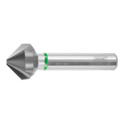 HOLEX Svasatore conico di precisione HOLEX Pro Steel, passo irregolare, 3 superfici di serraggio 90°, TiAlN, Esterno Ø25mm